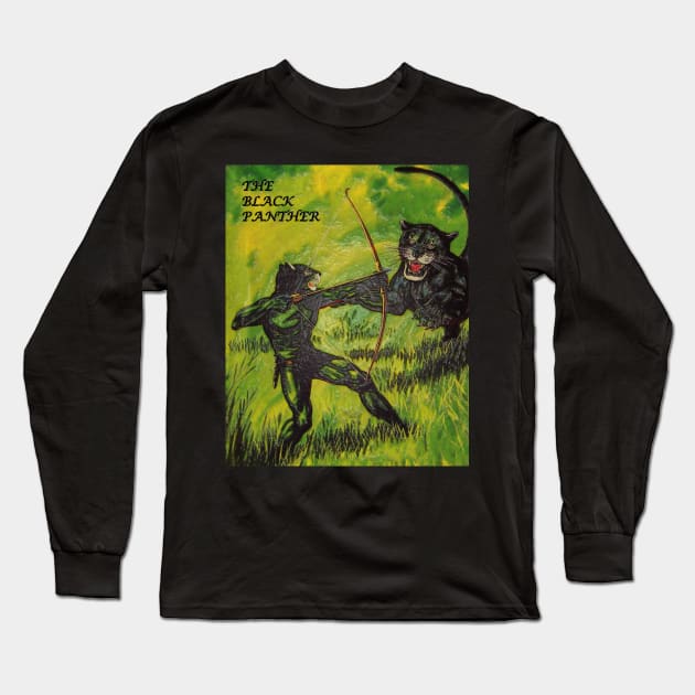 The Black Panther - The Giant of Boendoe (Unique Art) Long Sleeve T-Shirt by The Black Panther